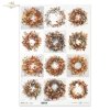 jesienne wianki*autumn wreaths*Herbstgirlanden*guirnaldas de otoño